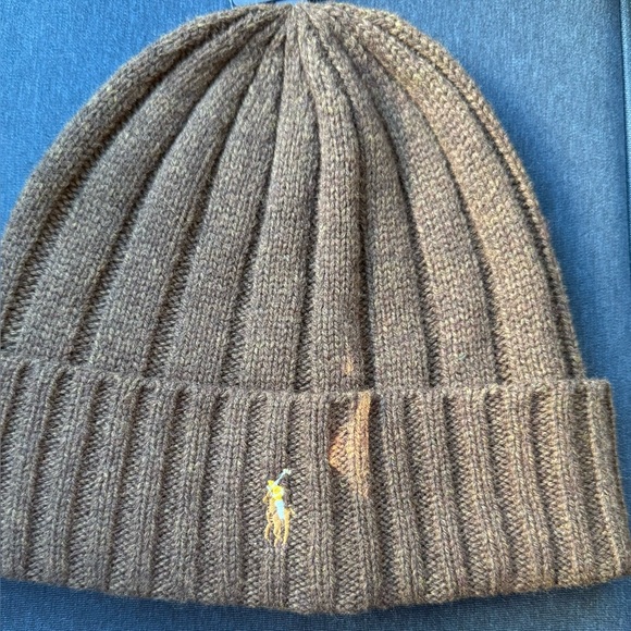Ralph Lauren Other - Ralph Lauren Chocolate Knit Hat